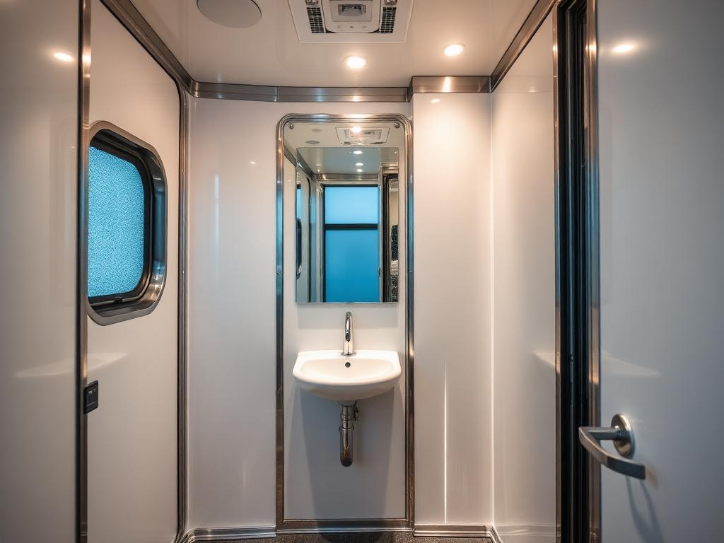 Luxury Restroom Trailers in Linden, MI